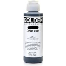 Golden Fluid Acrylics carbon black 4 oz