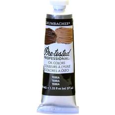 Silver Oil Paint Grumbacher Pre-Tested Oil Color, 37ml Tube, Terra