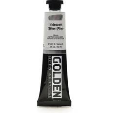 Golden Sølv Akrylmaling Golden Golden Acryl 60ml Open 7487-2