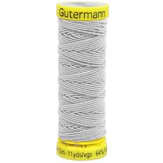 Gutermann White Elastic Thread white