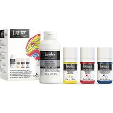 Liquitex Acrylic Mediums Sets Iridescent Pouring Medium Soft Body Acrylic Set