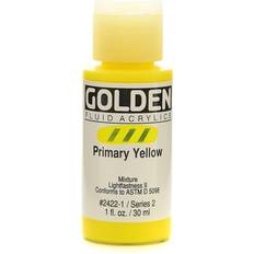 Golden Fluid Acrylics primary yellow 1 oz