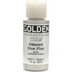 Golden Akrylmaling Golden Golden Fluid Acrylics 30 ml 2457 Iridescent Silver F