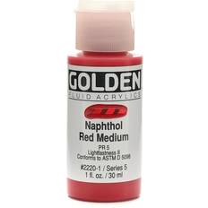 Golden Akrylmaling Golden Golden Fluid Acrylics 30 ml 2220 Naphthol Red Medium
