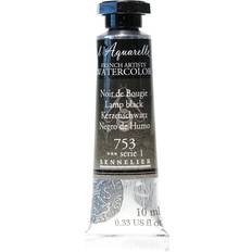 L'Aquarelle French Artists' Watercolor lamp black 10 ml C96