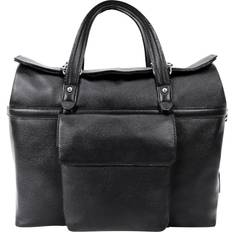 Back Pocket Briefcases McKlein Edgefield | 17” Roll-Top Laptop Briefcase - Black