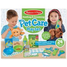 Melissa & Doug Feeding & Grooming Pet Care Play Set