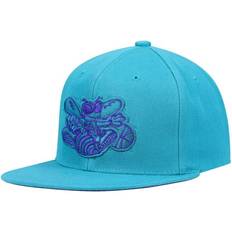 Mitchell & Ness Charlotte Hornets Hardwood Classics Tonal Snapback Hat - Teal