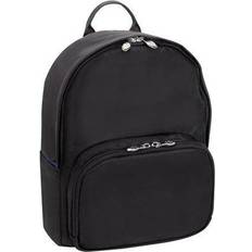 McKlein neosport, nano tech-light nylon, 15' classic u shape laptop backpack, black (19045)