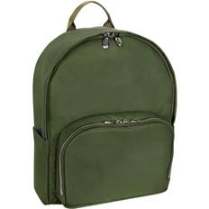 McKlein n series, neosport, nano tech-light nylon, 15' nylon classic u shape laptop backpack, green (19041)