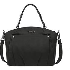 Avtagbar axelrem - Fack för laptop/surfplatta - Svarta Axelremsväskor Travelon Anti-Theft Parkview Satchel Crossbody - Black