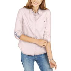 Women - XXS Shirts Tommy Hilfiger Roll-Tab Button-Up Shirt - Ballerina Pink