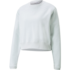 Puma Snow Tiger Boxy Crew Neck Sweater Women's - Ice Flow