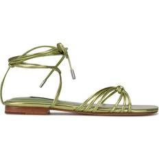 Nine West Green Sandals Nine West Minus - Green Metallic