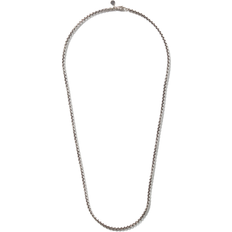 John Hardy Sterling Silver Classic Chain Woven Box Chain Necklace