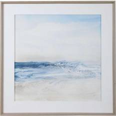 Square Framed Art Uttermost Surf and Sand Framed Art 129.5x129.5cm