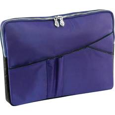 Computer Accessories McKlein N Series Auburn Nylon Laptop Sleeve 15" - Navy