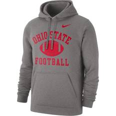 Ohio state hoodie Nike Ohio State Buckeyes Football Club Pullover Hoodie - Heathered Gray