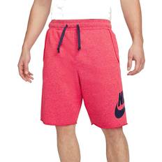 Joggingshorts - Rød Nike Sportswear Sport Essentials French Terry Alumni Shorts - University Red/Heather