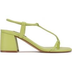 Nine West Green Heeled Sandals Nine West Gardeen - Neon Lime