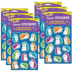 Animals Stickers Trend Hedgehogs Sparkle Stickers 6 Pack