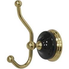 Yellow Towel Hooks Kingston Brass Water Onyx BA9117PB