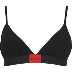 HUGO BOSS Stretch Cotton Triangle Bra - Black