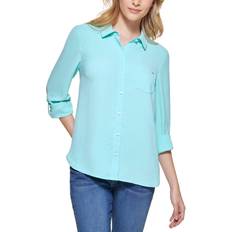 Tommy Hilfiger Roll-Tab Shirt - Mint