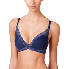 Natori Feathers Lace Bra - Midnight