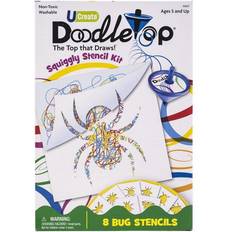 Crafts University Games UCreate Doodletop Squiggly Stencil Kit