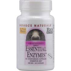 Source Naturals Daily Essential Enzymes 500 mg 60 Vegetarian Capsules