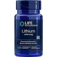 Vitamins & Supplements Life Extension Lithium 1000 mcg (100 Capsules)