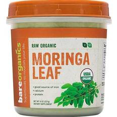 Moringa powder BareOrganics Moringa Leaf Powder Raw 8 oz