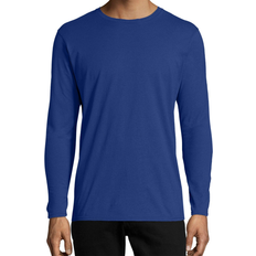 Hanes Perfect-T Long Sleeve T-shirt - Deep Royal