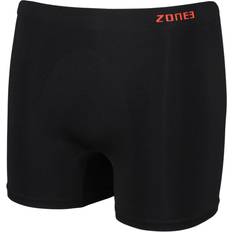 Polyamide Men's Underwear Zone3 Seamless Support Boxers - Black/Orange