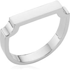 Monica Vinader Signature Ring - Silver