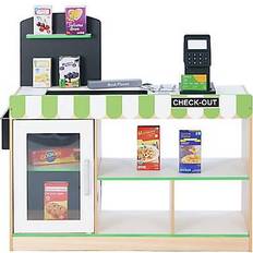 Sound Kaufläden Teamson Kids Cashier Austin Play Market Stand