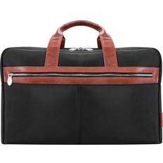 McKlein U Series Wellington Nylon Carry-All Two-Tone Laptop Duffel 15" - Black