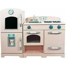 Teamson Kids Wooden Play Kitchen Set