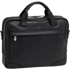 McKlein Bronzeville | 15" Medium Laptop & Tablet Briefcase - Black