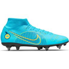 Nike Mercurial Superfly 8 Academy SG-PRO Anti-Clog Traction - Chlorine Blue/Marina/Laser Orange