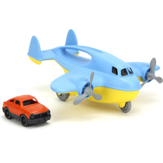 Green Toys Speelgoedvliegtuigen Green Toys Bigjigs Vrachtvliegtuig met Auto