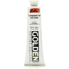 Golden Heavy Body Acrylics transparent red iron oxide 2 oz