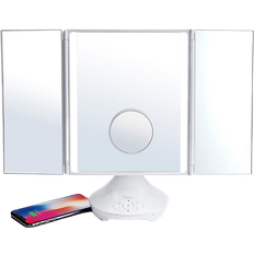 Ihome bluetooth speaker iHome Vanity Speaker Mirror with Bluetooth