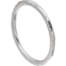 Monica Vinader Hammered Ring, Sterling Silver