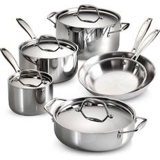 Tramontina stainless steel cookware set Tramontina Gourmet Cookware Set with lid 10 Parts