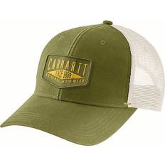 Carhartt canvas cap i grøn Carhartt Canvas Workwear Patch Cap - True Olive