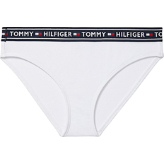 Tommy Hilfiger Swimwear Tommy Hilfiger Essential Colorblock High-Waist Bikini Swim Bottom - White