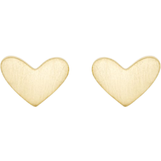 Kendra Scott Ari Heart Stud Earrings - Gold