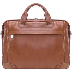 McKlein Montclare | 13" Laptop & Tablet Briefcase - Brown